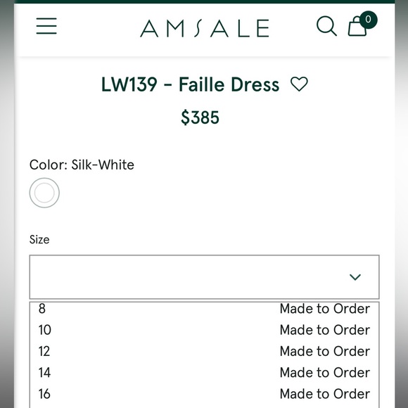 Amsale Faille Midi Column Sheath Dress - LW139 - Picture 10 of 10